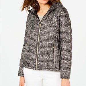 Michael Kors Packable Hooded Down Puffer Jacket